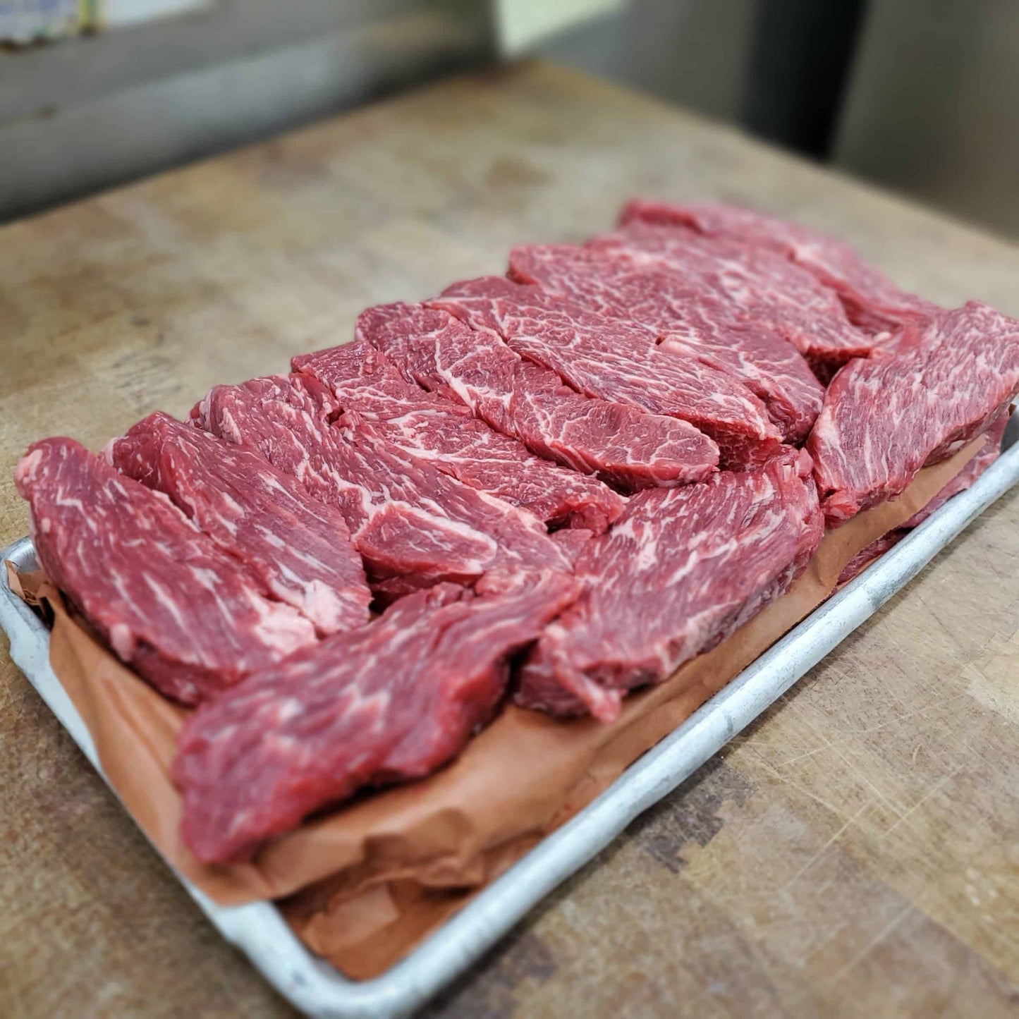 100%草饲 AAA肉眼盖牛排 16oz 嫩滑有风味