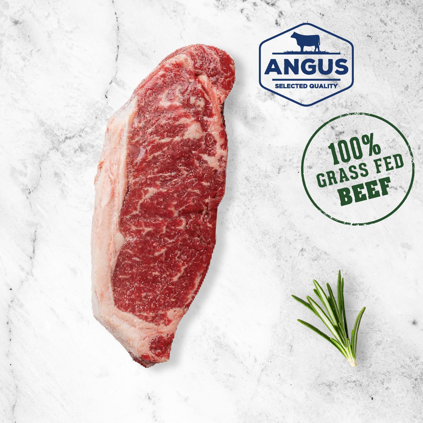 Striploin Steak 100%草饲黑安格斯纽约牛排 7oz