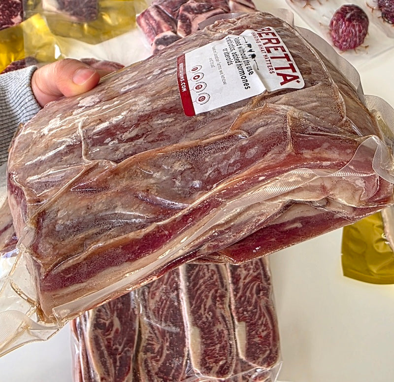 加拿大100%草饲黑安格斯牛腩肉 3磅装 适合炖煮