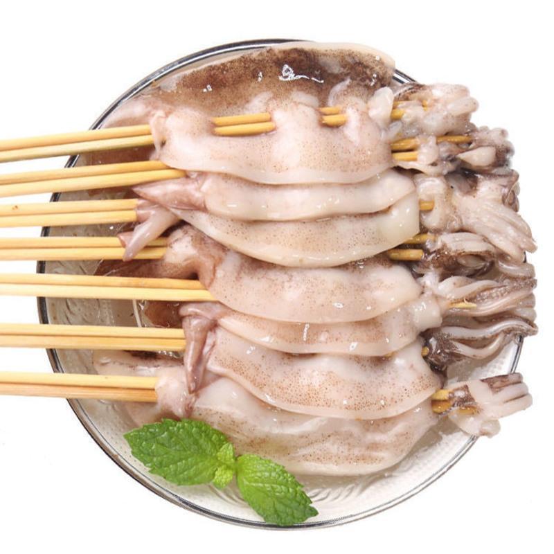 BBQ Squid 铁板鱿鱼串 10串装 总重600克