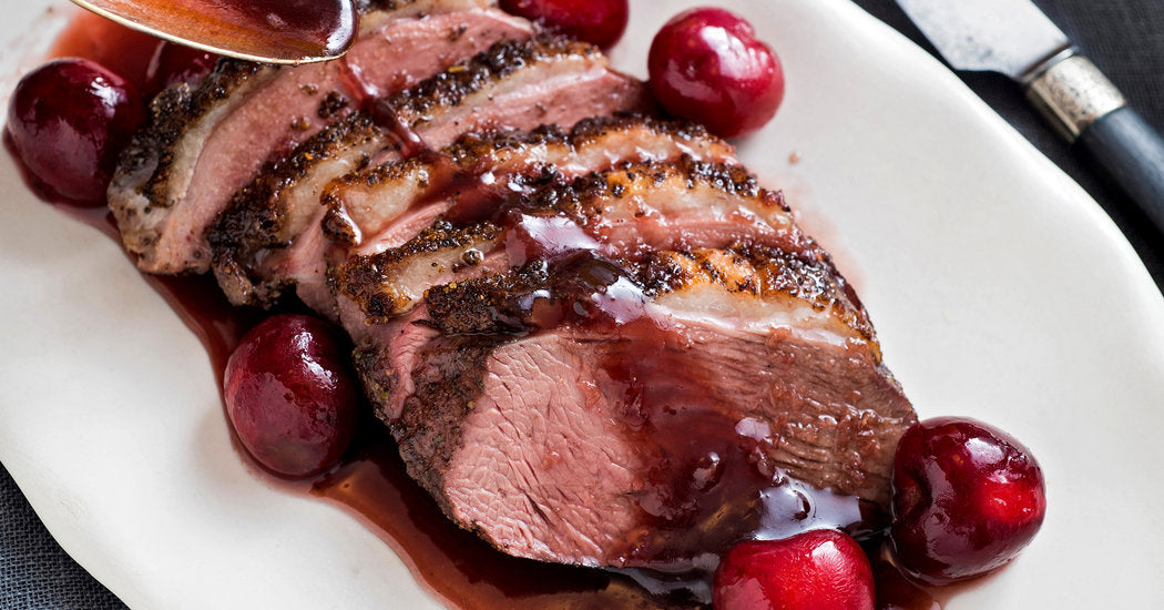 Souv Duck Breast with Red Wine 红酒慢炖香煎鸭胸肉 1pc