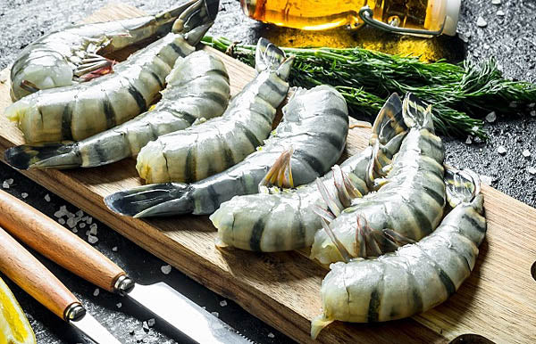 ⚡️限时闪购⚡️XXL Black Tigers Shrimp 超大黑老虎虾 8/12 1lb