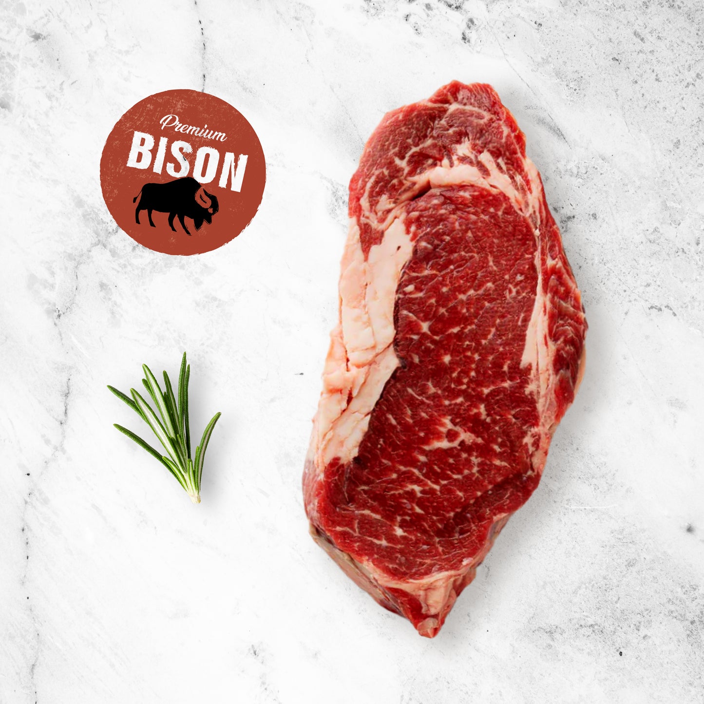 Bison Ribeye Steak 野牛肉眼牛排 10oz 优质野牛肉