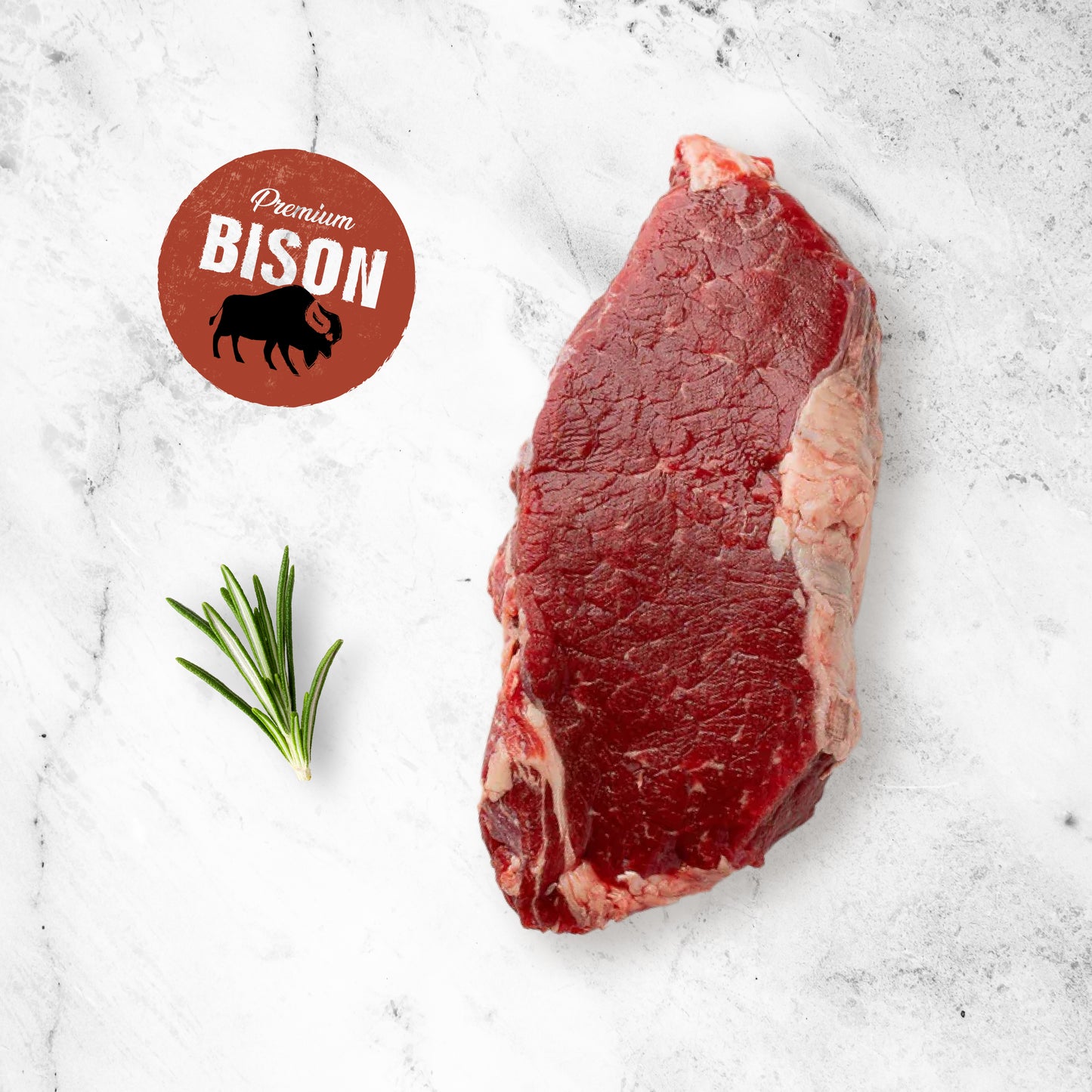 Bison Striploin Steak 野牛纽约牛排 8oz 肉质鲜嫩 丰富层次