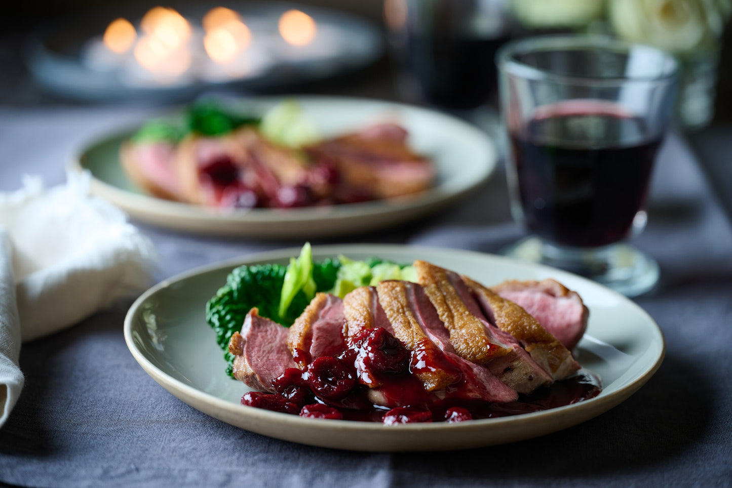Souv Duck Breast with Red Wine 红酒慢炖香煎鸭胸肉 1pc