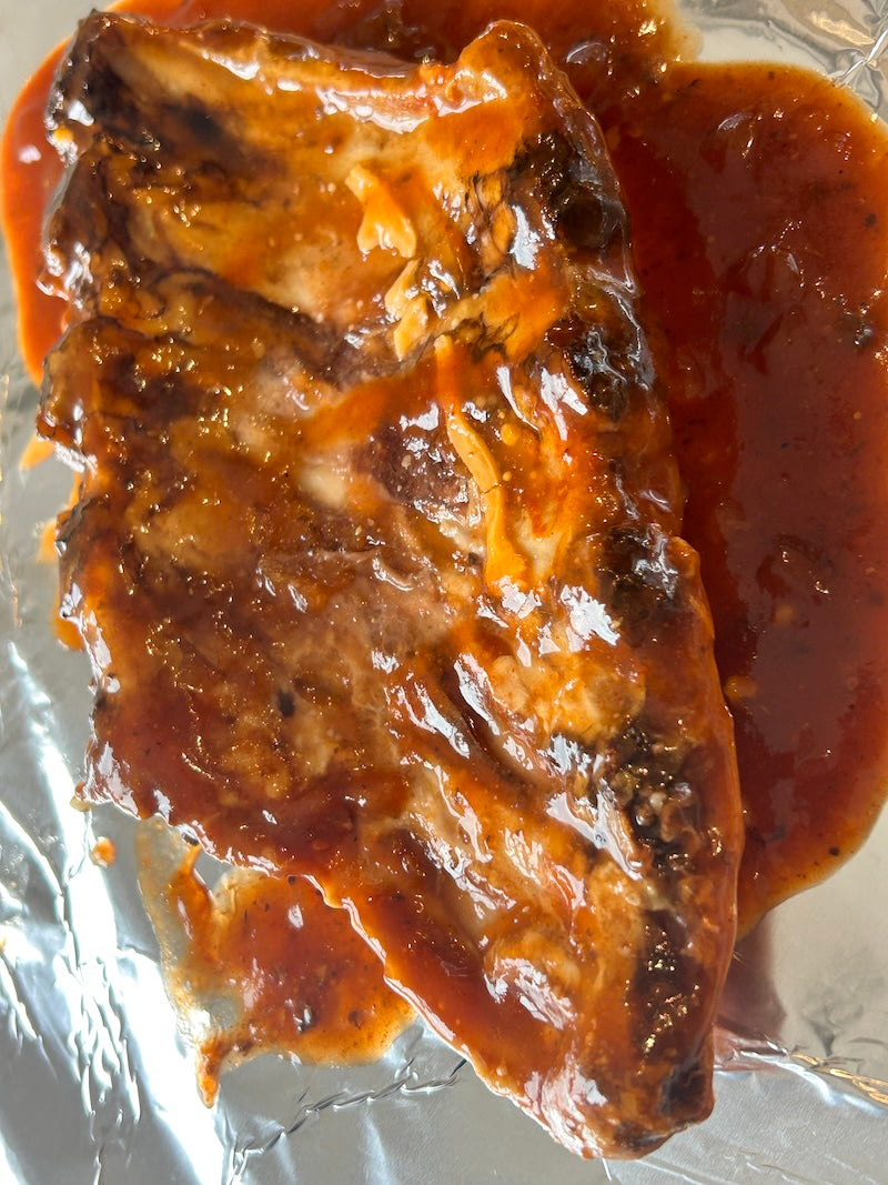 BBQ Pork Back Ribs 焦香烤猪排骨 加热即食 独立塑封包装 总重415g