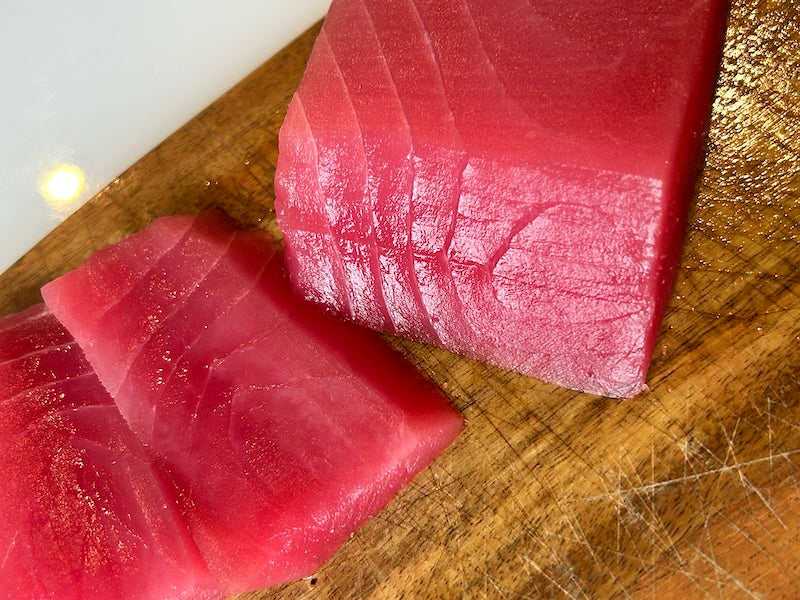 Premium Sashimi Yellowfin Tuna Loin 顶级刺身金枪鱼柳 10oz