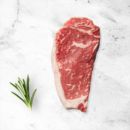 Striploin Steak AAA级纽约牛排 肉质紧实 轻松烹饪 8oz