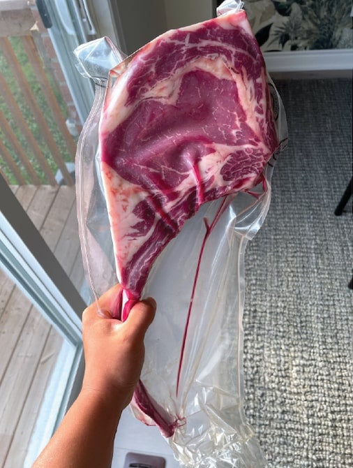 【已结束】安格斯中分大战斧牛排60天熟成 24oz 烧烤之王 Angus Tomahawk 60 days Aged