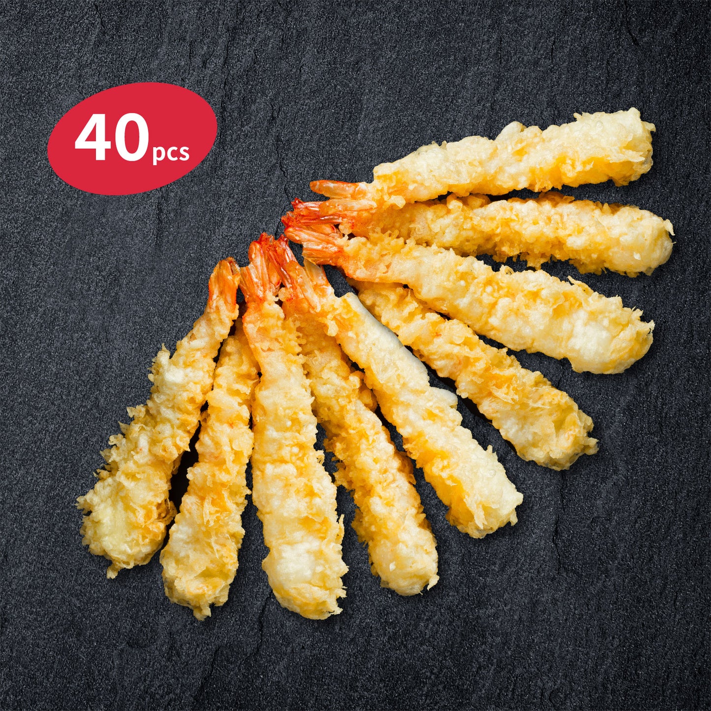 Restaurant Shrimp Tempura 餐厅级预制天妇罗炸大虾 ~40pc 31/40大小 高级家庭装 超级Deal