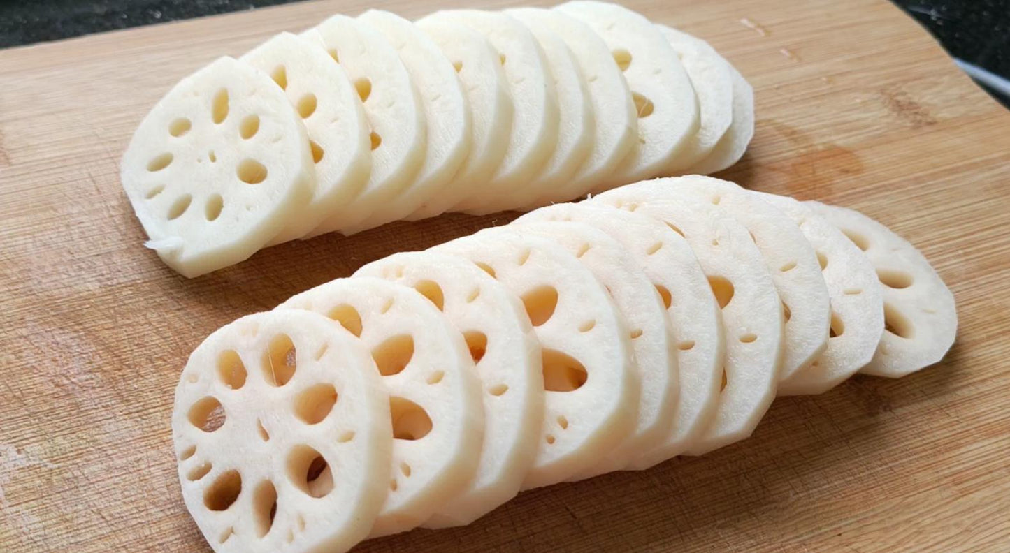 ⚡️限时闪购⚡️鲜冻去皮莲藕切片 800g