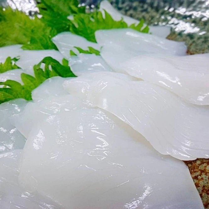 Sashimi squid 纹甲刺身鱿鱼 120g